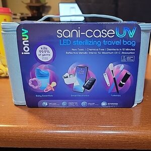 Ionuv Sani-Case UV LED Sterilizing Travel Bag - Blue